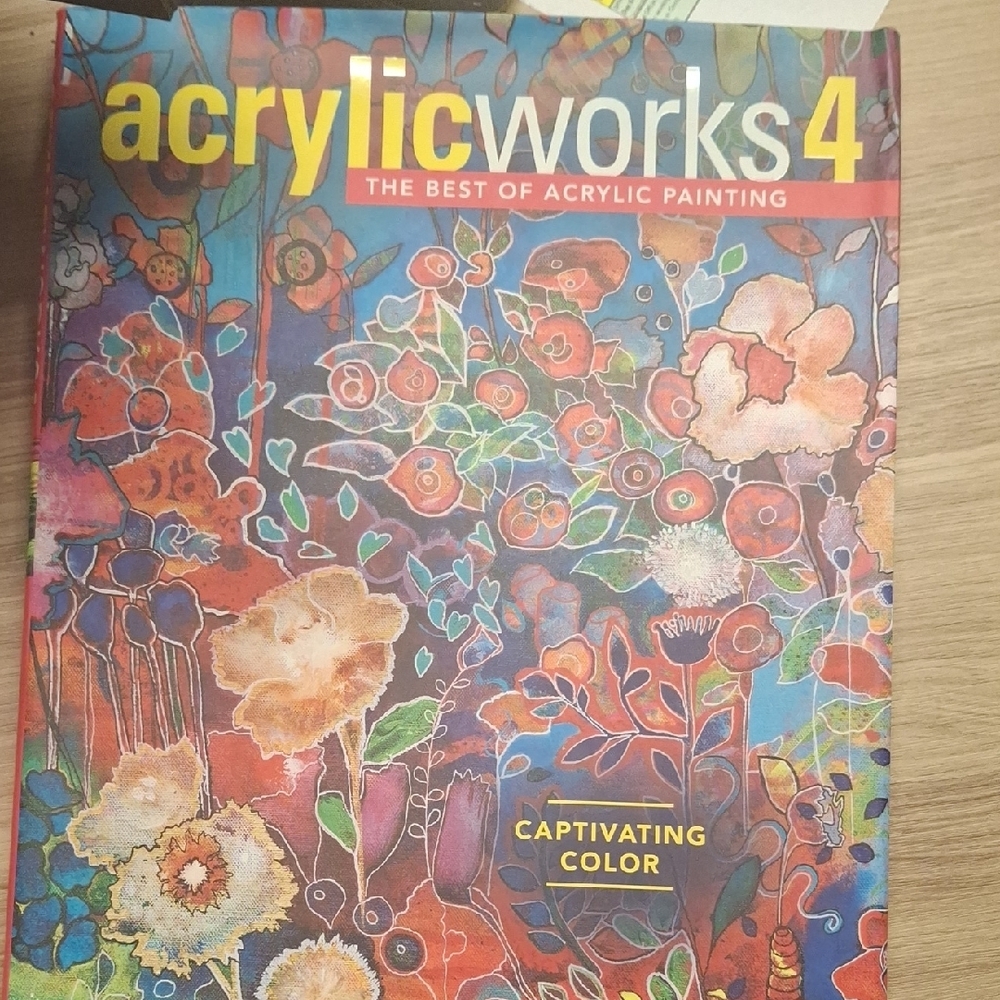 Acrylic Works 4 Art Book - Captivating Color